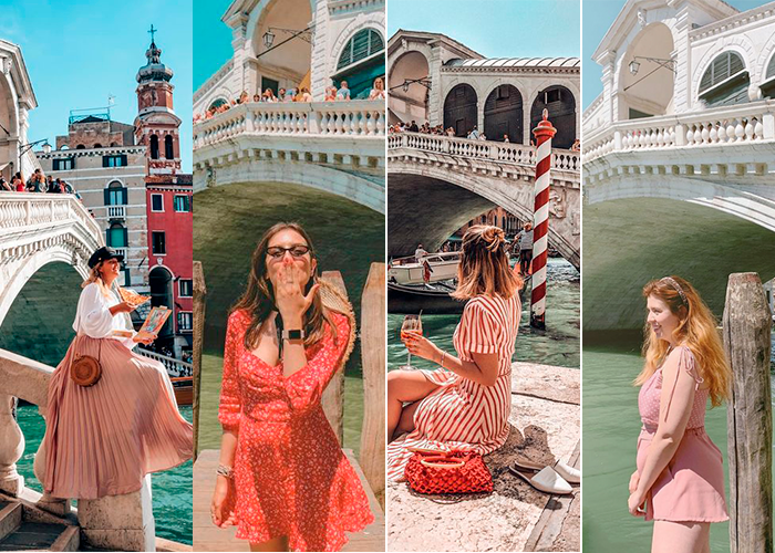 Guia Fotografico em Veneza | Pontos Instagramaveis | Ponte di Rialto 
